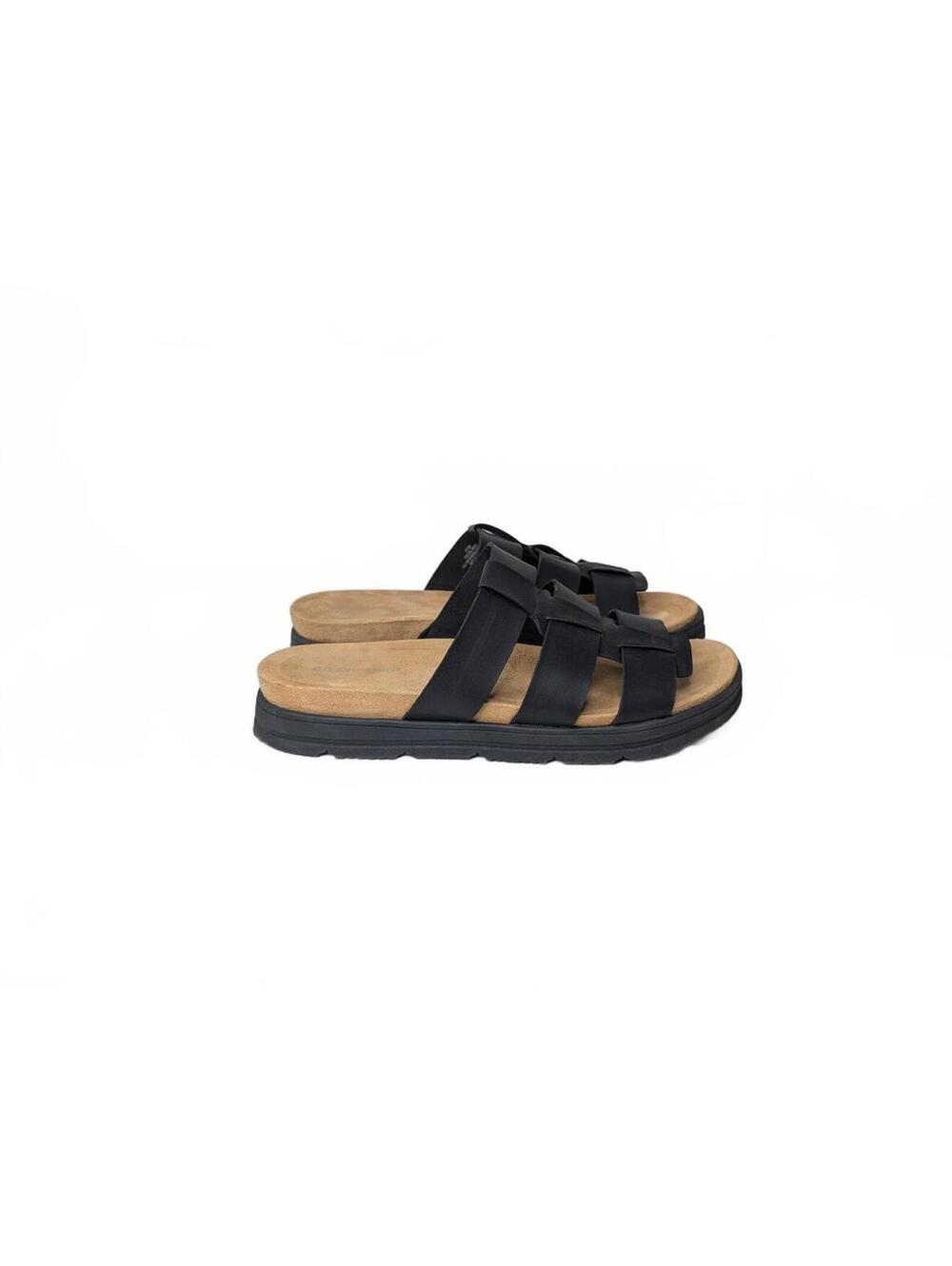 Easy Spirit Salana Black‎ Slip-On Sandals Size 9.5M